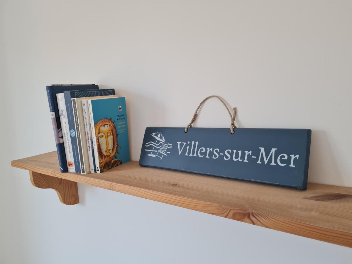 Cote Et Mer Superbe Appartement Front De Mer Wifi & Parking Villers-sur-Mer Bagian luar foto