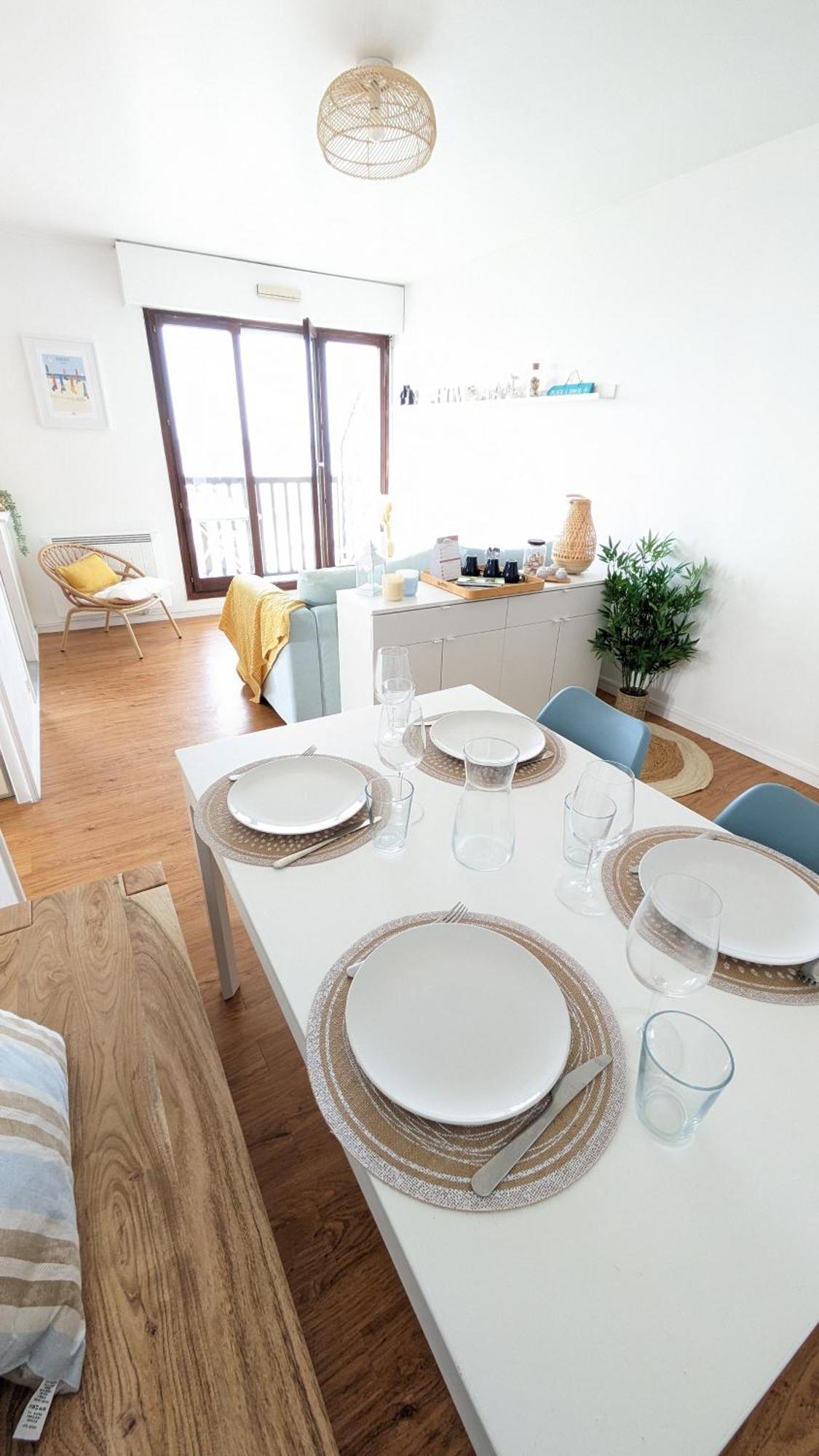 Cote Et Mer Superbe Appartement Front De Mer Wifi & Parking Villers-sur-Mer Bagian luar foto